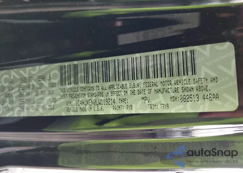 2020 Jeep Wrangler Unlimited Sahara 4X4 из США, поврежденный, VIN 1C4HJXEN0LW119214